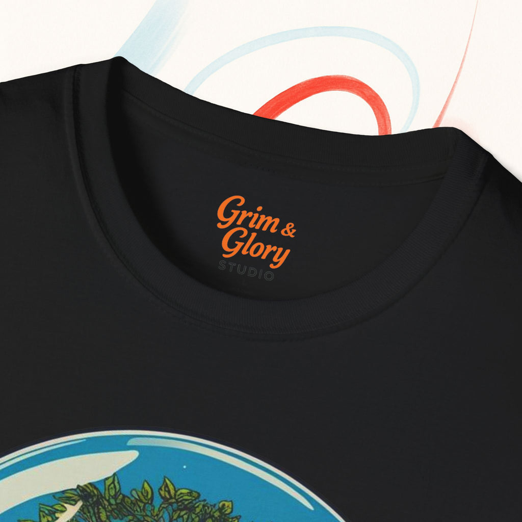 Naturinspirerad T-shirt – Trädmotiv, Miljövänligt Plagg, Perfekt Gåva för Naturälskare, Friluftströja för Vardag och Äventyr