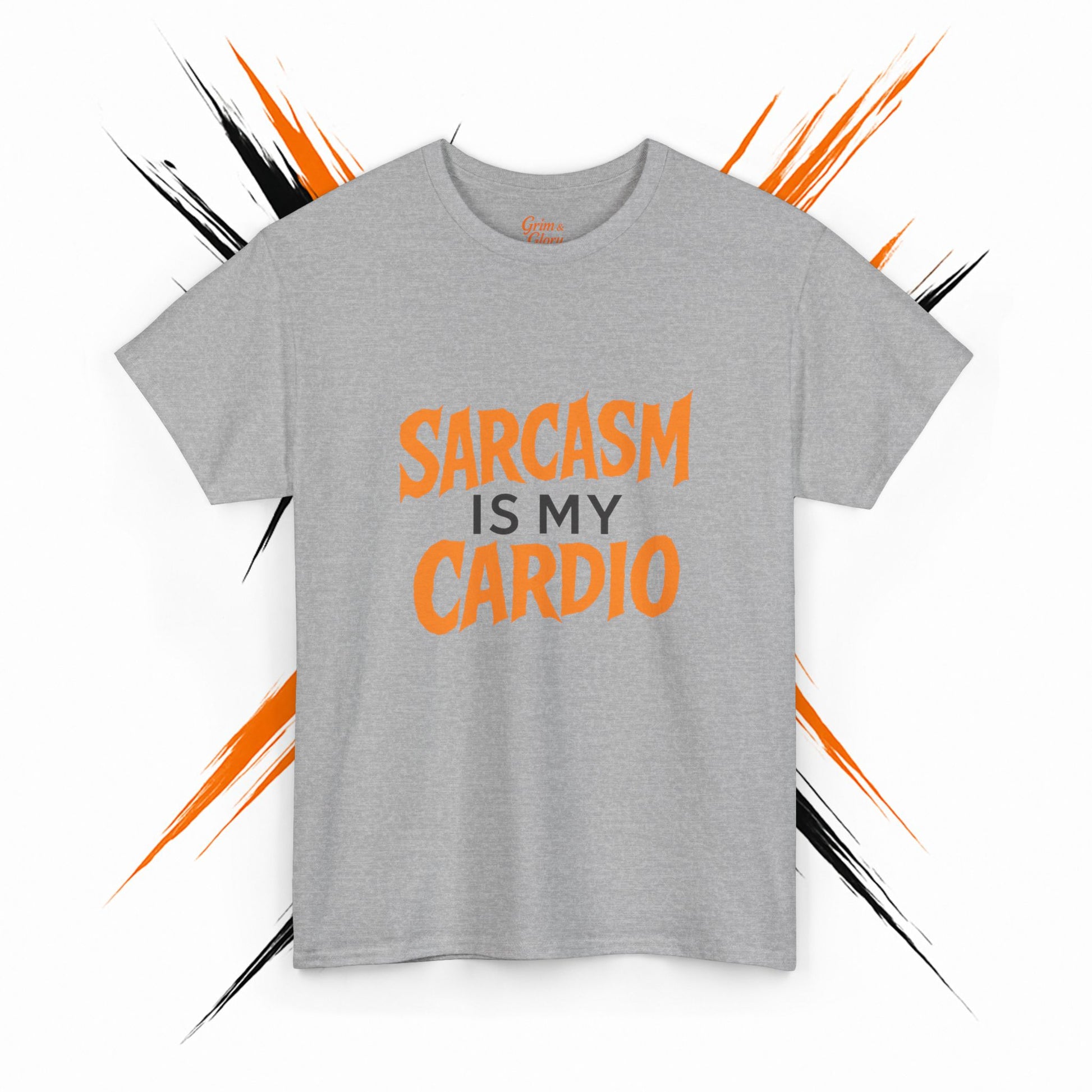 Rolig sarkasm-t-shirt, unisex kraftig bomullst-shirt, vardagskläder, present till sarkasmälskare, humortröja, vardagsmode