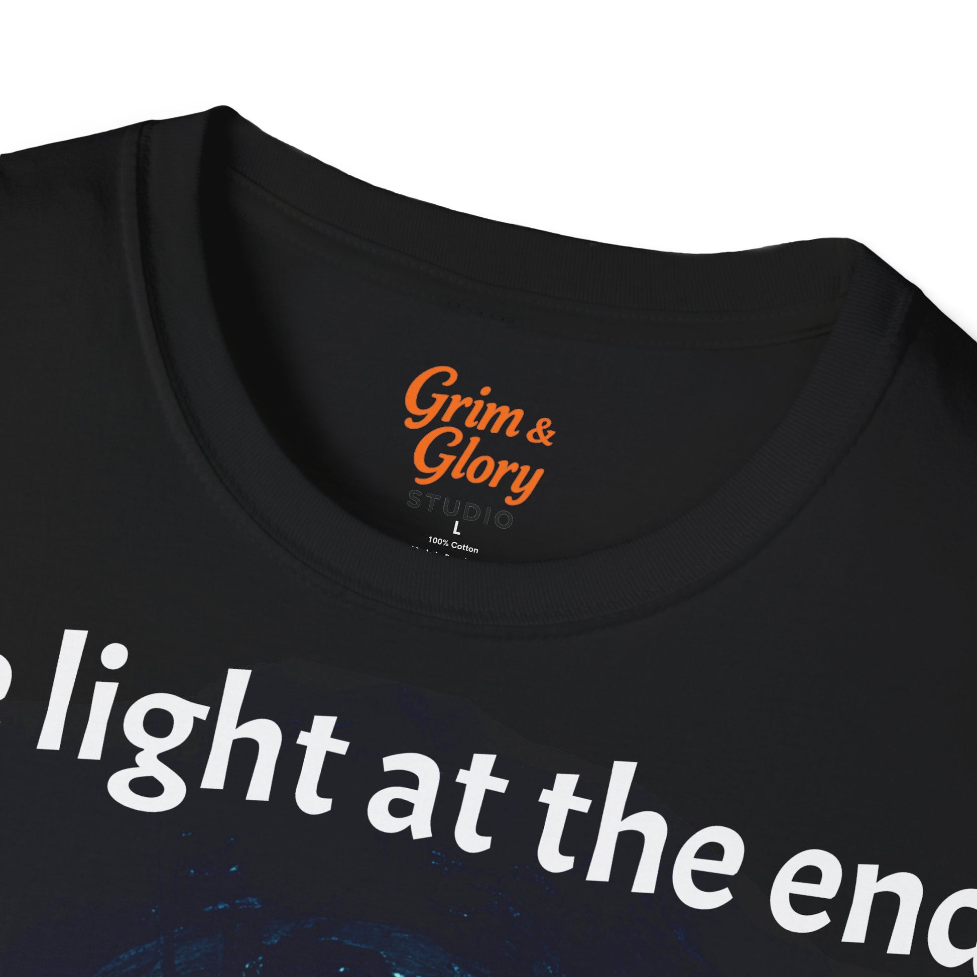 Funny Unisex T-Shirt: 'The Light at the End Lied!', Humor Tee for Gifts, Sarcasm Clothing