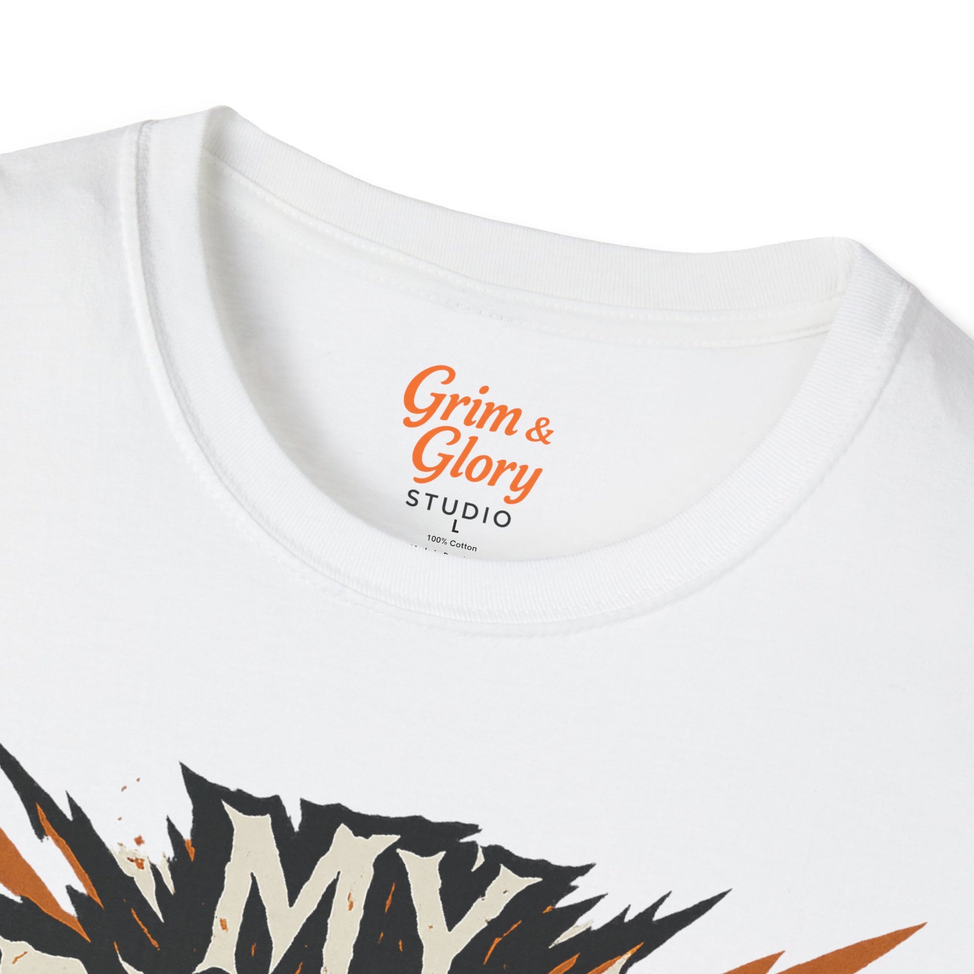 Rolig och sarkastisk t-shirt med tryck – fräck och udda humor för vänner, present till födelsedag eller vardag