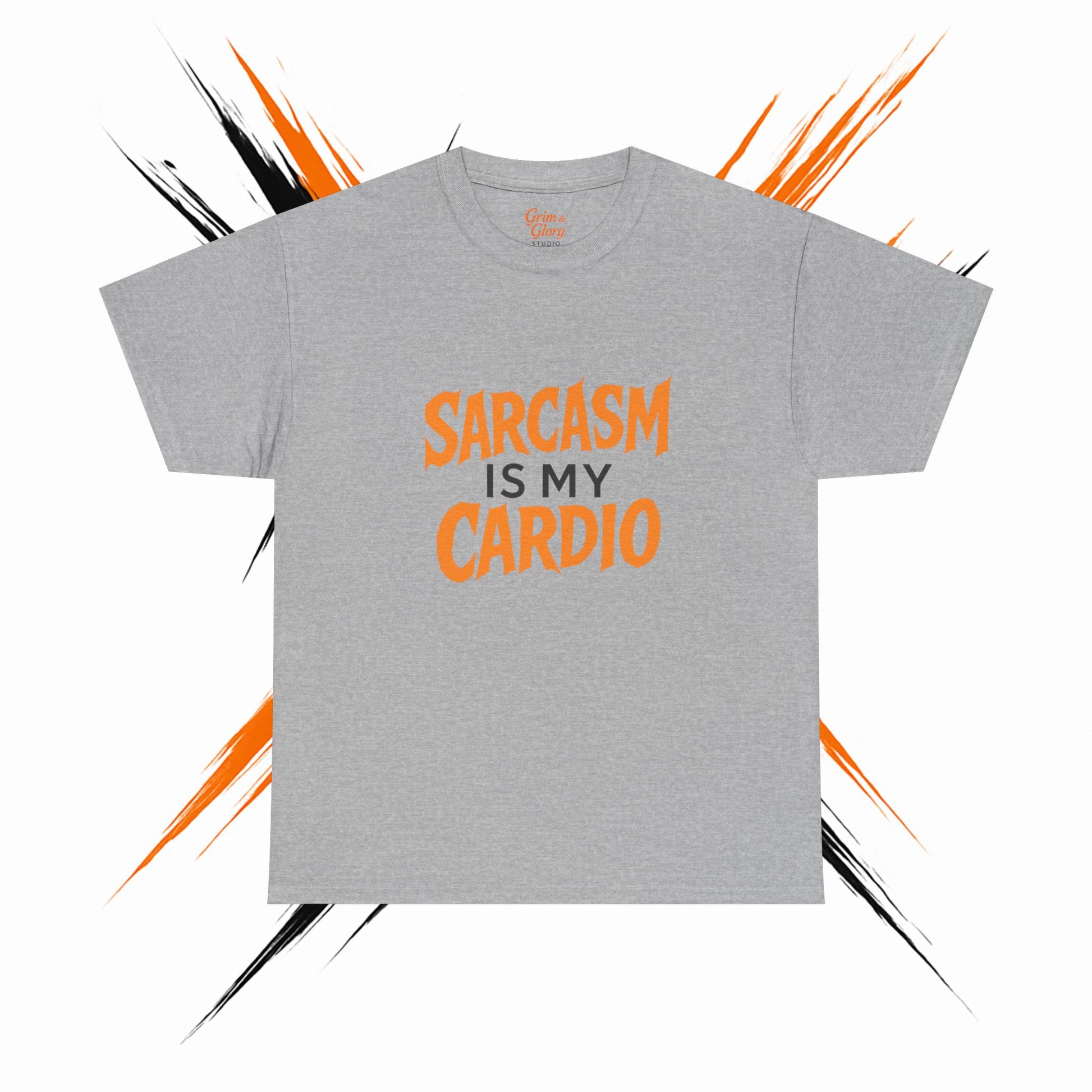 Rolig sarkasm-t-shirt, unisex kraftig bomullst-shirt, vardagskläder, present till sarkasmälskare, humortröja, vardagsmode