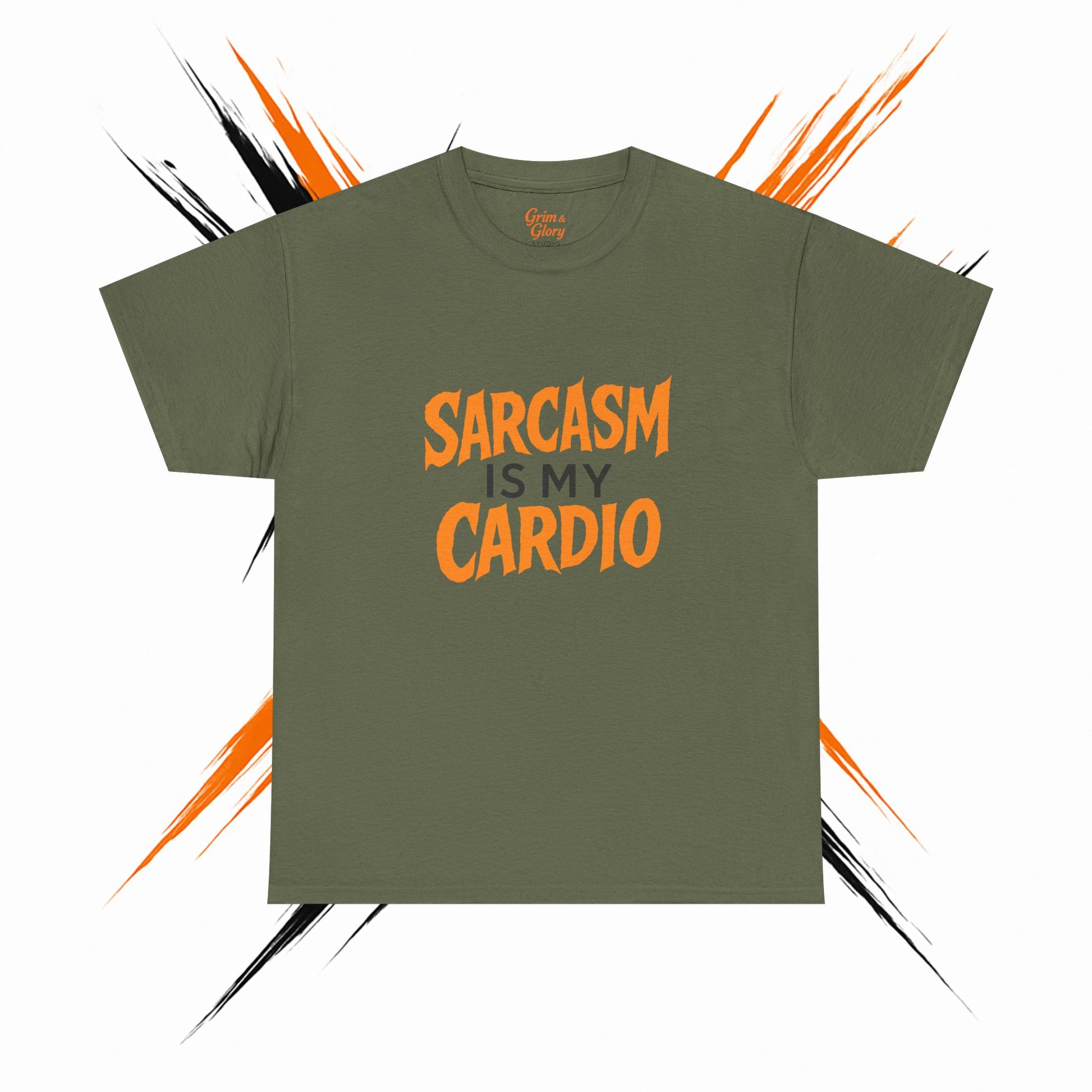Rolig sarkasm-t-shirt, unisex kraftig bomullst-shirt, vardagskläder, present till sarkasmälskare, humortröja, vardagsmode